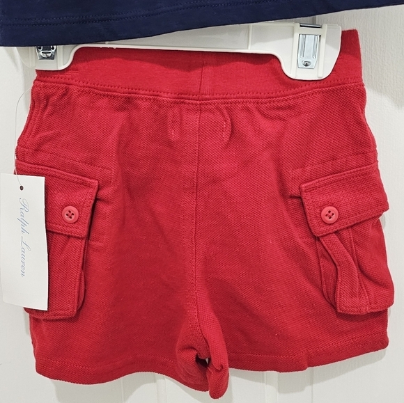 Ralph Lauren 2 Piece Cargo Short Set, NWT - Picture 6 of 12